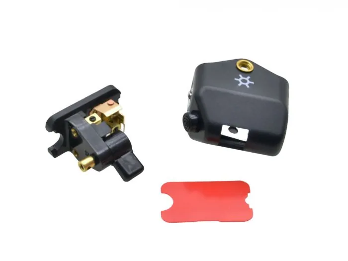 Abblendschalter OHNE Ausschnitt SCHWARZ für Simson Schwalbe KR51 SR4/