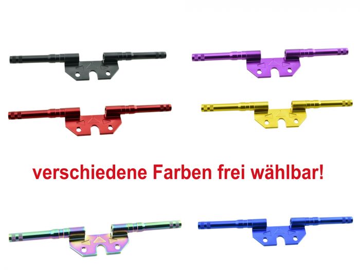 CNC Blinkerträger HINTEN Innengewinde M8 für Simson S50 S51 versch. Farben