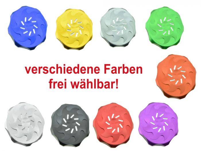 Tankdeckel SUNGRIP für Simson S50, S51, KR51 Schwalbe, SR4 versch. Farben
