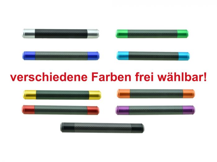 ZT CNC Aufbockgriff mit Carbon für Gepäckträger versch. Farben