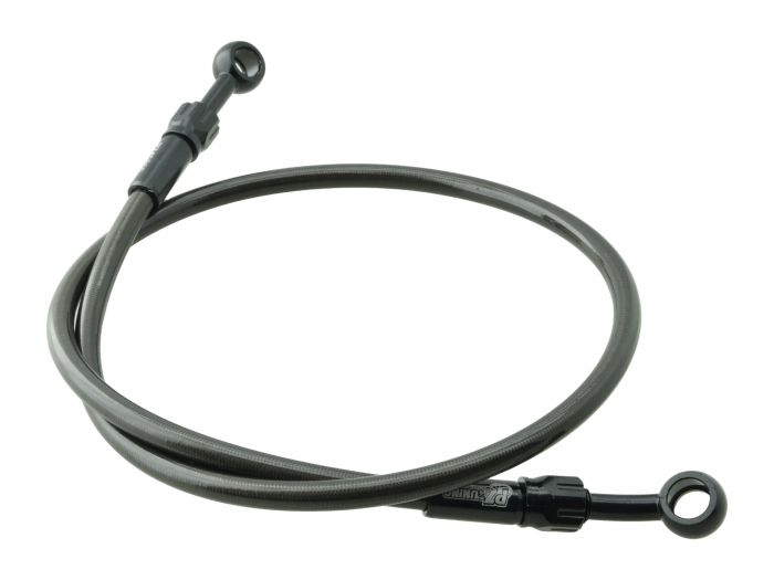 PZ-Tuning Stahlflexbremsleitung S51 S50 Standartlenker 800mm Schwarz
