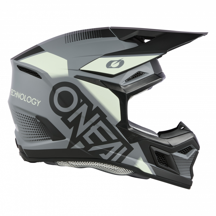 Crosshelm O`NEAL 3SRS VISION V.24 schwarz grau