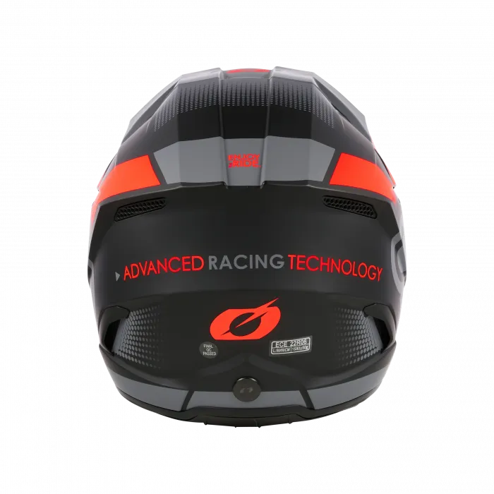 Crosshelm O`NEAL 3SRS VISION V.24 schwarz rot grau