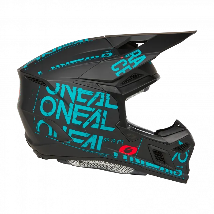 Crosshelm O`NEAL 3SRS STATIC V.25 schwarz teal