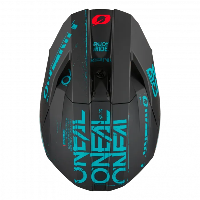 Crosshelm O`NEAL 3SRS STATIC V.25 schwarz teal