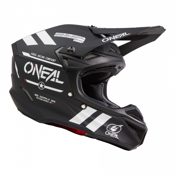 Preview: Crosshelm O`NEAL 5SRS Polyacrylite WARHAWK schwarz