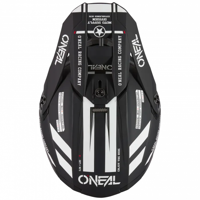 Crosshelm O`NEAL 5SRS Polyacrylite WARHAWK schwarz