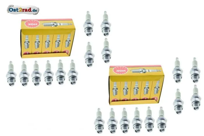 20er Pack Zündkerzen NGK B7HS passend für MZ SIMSON JAWA IWL