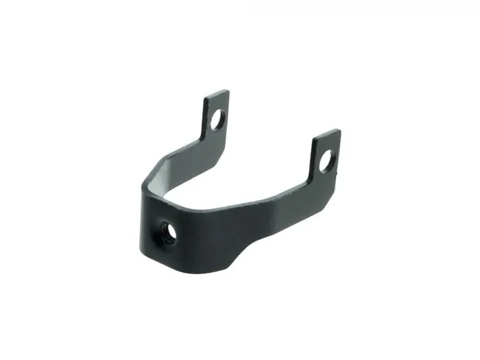 Halteschelle vorn für Hitzeschutz SIMSON S51 S70 Enduro, schwarz