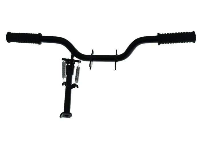 Fußrastenträger MIT Seitenständer für SIMSON S50 S51, Originaldicke 2-Federn