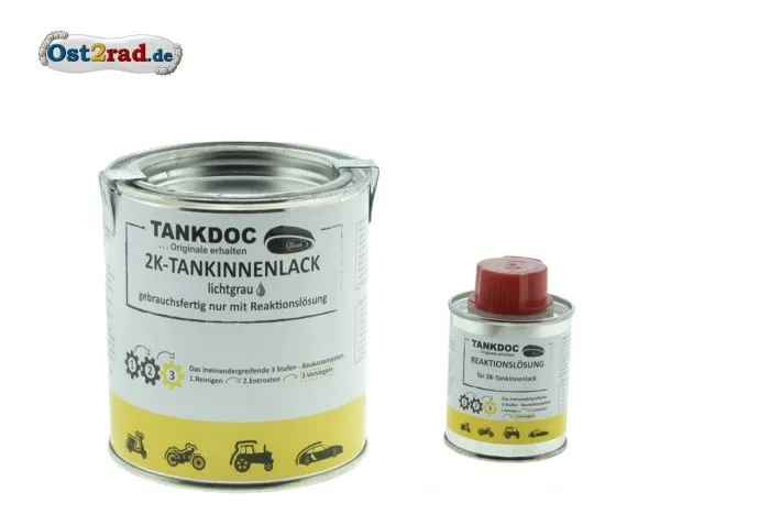 2K-Tanksiegellack inkl. Reaktionslösung, Inhalt 675g