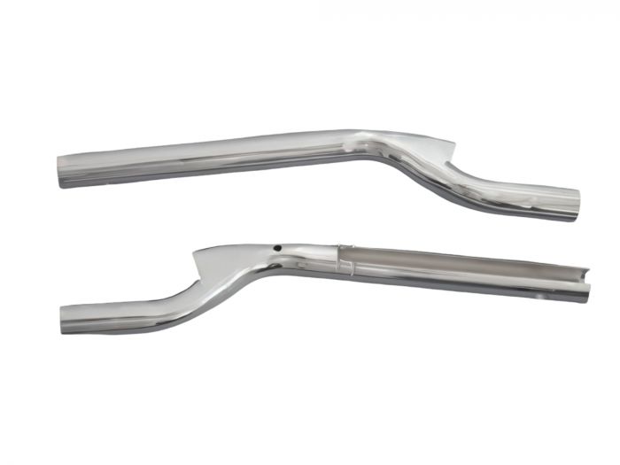 Guidon chromé pour MZ ES 250 ES 250/1 avec clignotants