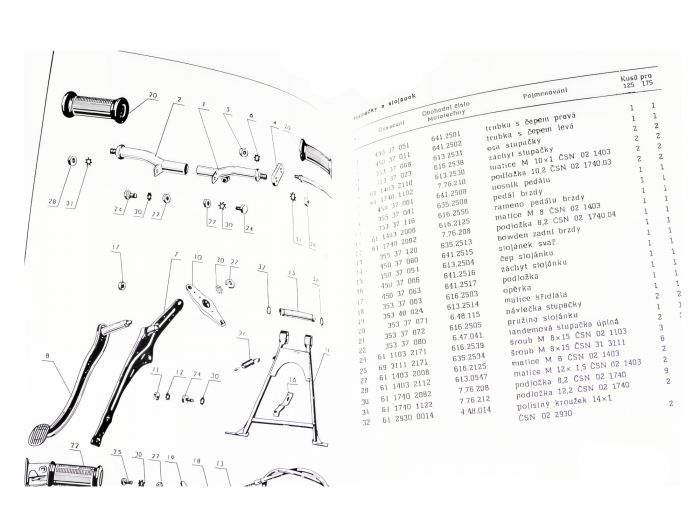 Preview: Ersatzteilkatalog CZ 125 175 250 Typ 455 453 450 deutsch Preview: Ersatzteilkatalog CZ 125 175 250 Typ 455 453 450 deutsch