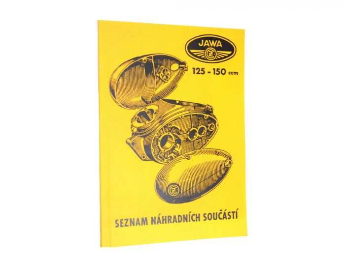 Ersatzteilkatalog Jawa 125 150 Typ 351 352 tschechisch