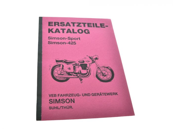 Ersatzteilkatalog AWO -S inkl. Stoye Beiwagen