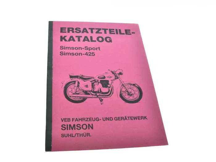 Ersatzteilkatalog AWO -S inkl. Stoye Beiwagen