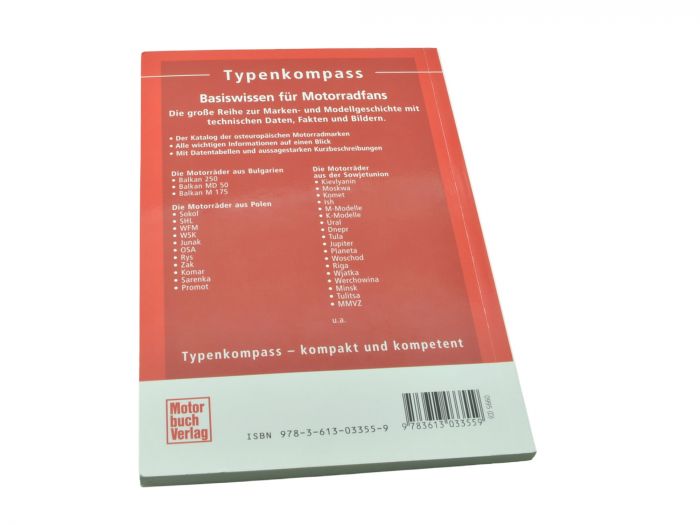 Buch Typenkompass Motorräder des Ostblocks, Ural Dnepr Riga