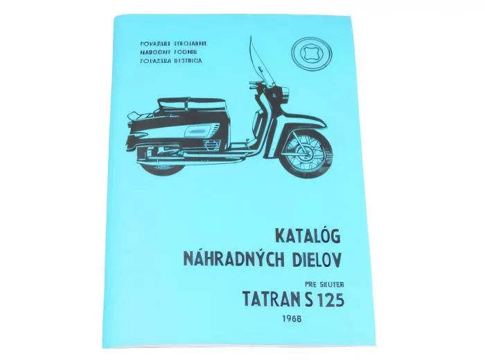 Ersatzteilkatalog Roller Tatran S125