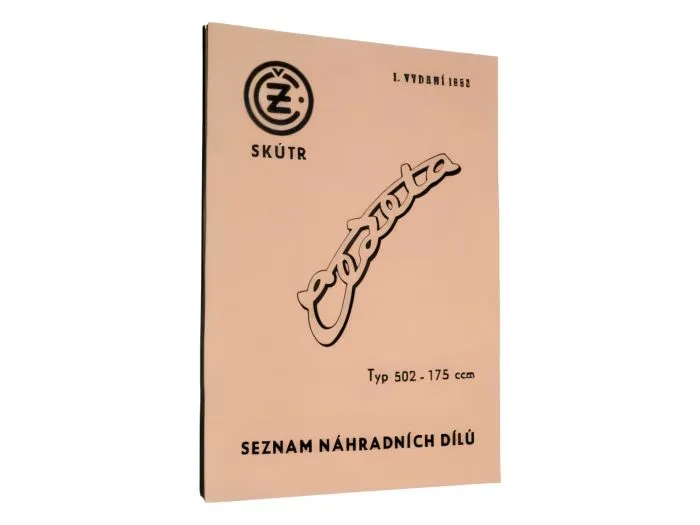 Ersatzteilkatalog CZ Roller Cezeta 175ccm Typ 502
