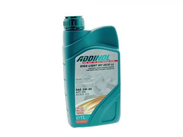 Addinol Giga-Light SAE 5W-30 LL für PKW und Transporter, universell