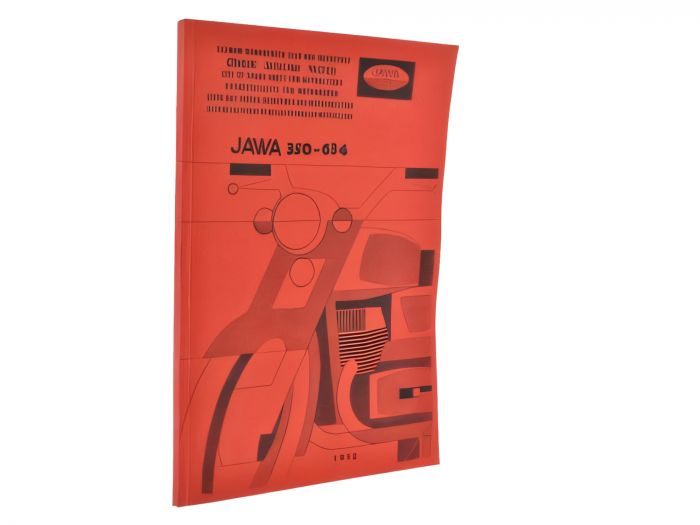 Ersatzteilkatalog JAWA 350 Typ 634 in 6 Sprachen