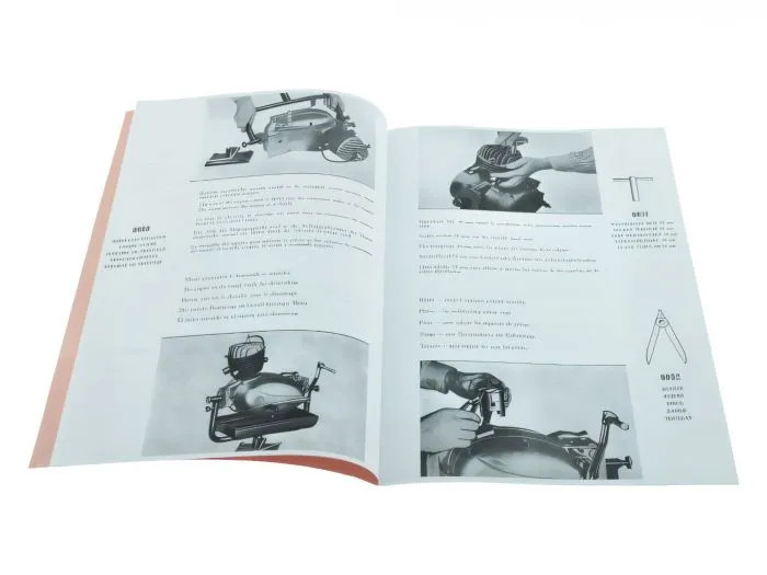 Montagehandbuch CZ 125 B T in 5 Sprachen