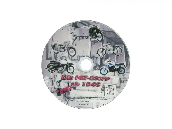 DVD Motorradbau in Zschopau ab 1945 2.Teil MZ