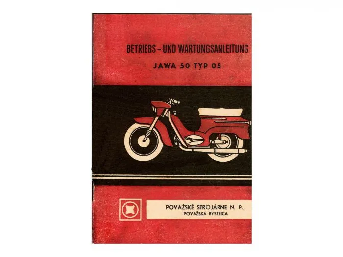 Betriebs- und Wartungsanleitung JAWA 50 Pionier Typ 05 deutsch