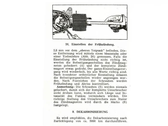 Betriebs- und Wartungsanleitung JAWA 50 Pionier Typ 05 deutsch