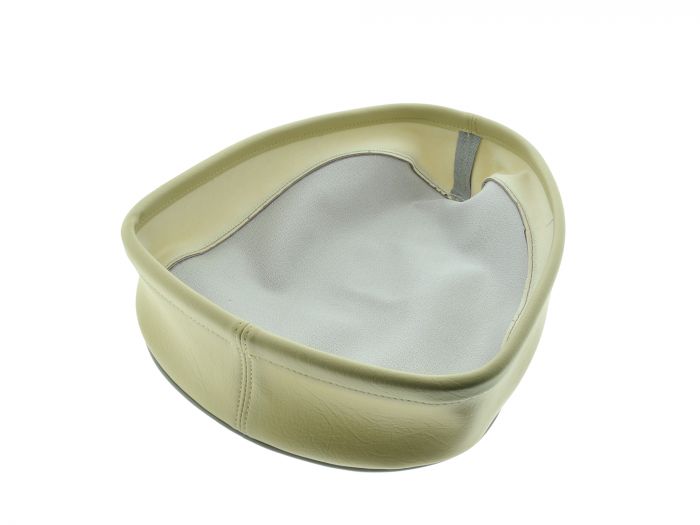 Preview: Sitzbezug OHNE Polster rot-​sand Simson KR50 – mit Spannring