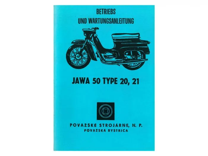 Betriebs- und Wartungsanleitung JAWA 50 Pionier Typ 20 21 deutsch