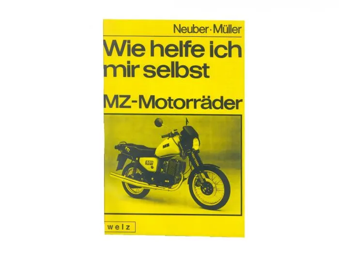 Buch MZ Motorräder - Wie helfe ich mir selbst