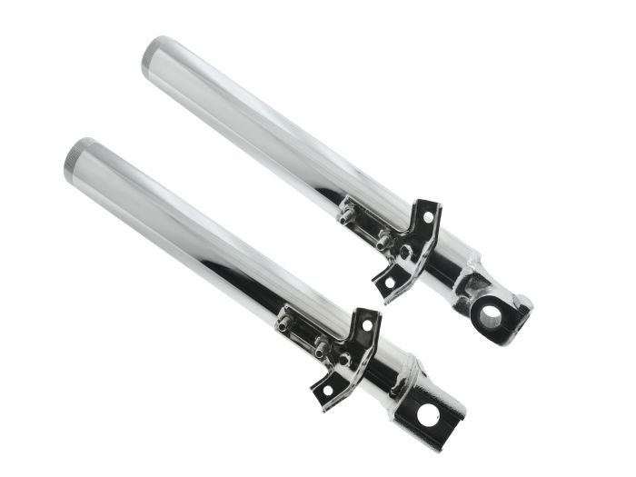 Preview: Gleitstücke für Telegabel JAWA 125 - 350 verchromt 2er Set