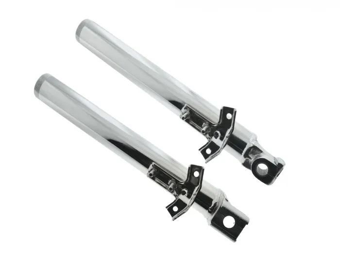 Gleitstücke für Telegabel JAWA 125 - 350 verchromt 2er Set