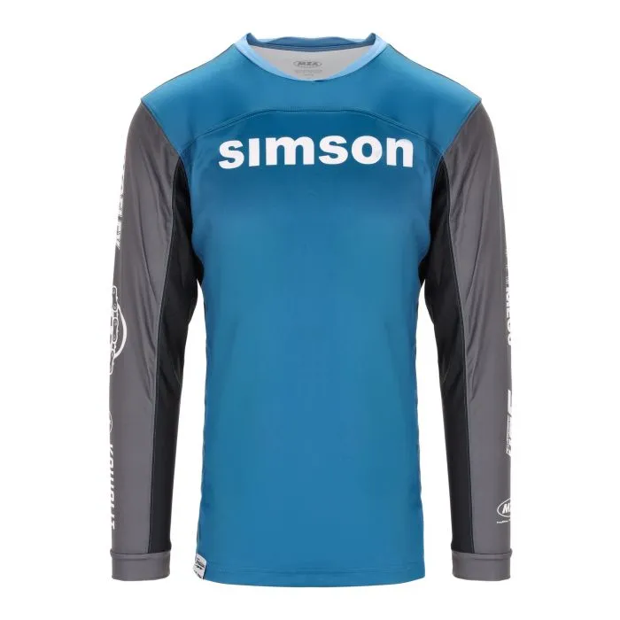 Crossshirt Motiv SIMSON Farbe: blau