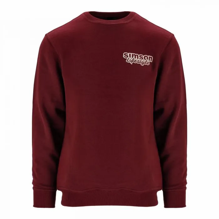 Pullover Simson Lifestyle brombeere