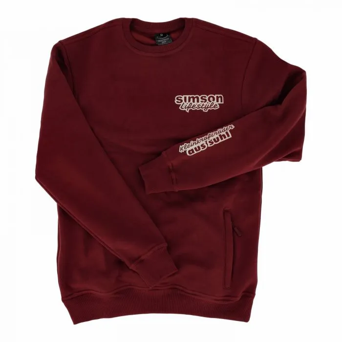 Pullover Simson Lifestyle brombeere