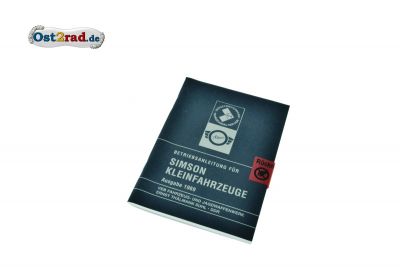 Betriebsanleitung SIMSON Schwalbe Spatz Star Sperber