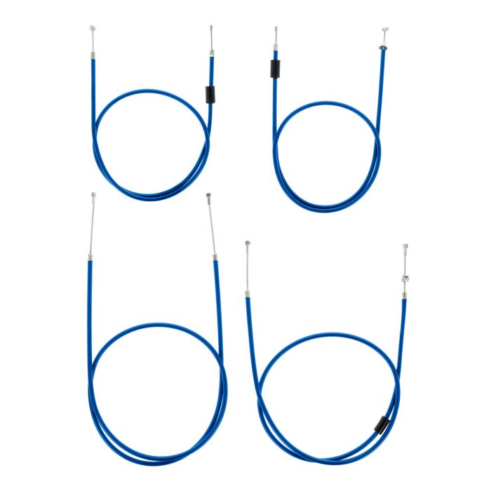 SET Bowdenzüge SIMSON S51 S70 ENDURO BVF-​Vergaser - BLAU