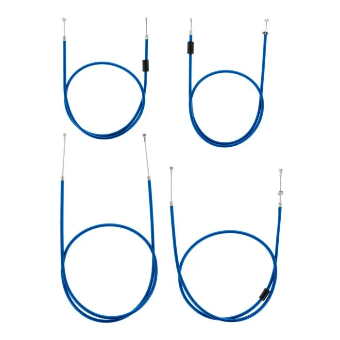 SET Bowdenzüge SIMSON S51 S70 ENDURO BVF-​Vergaser - BLAU