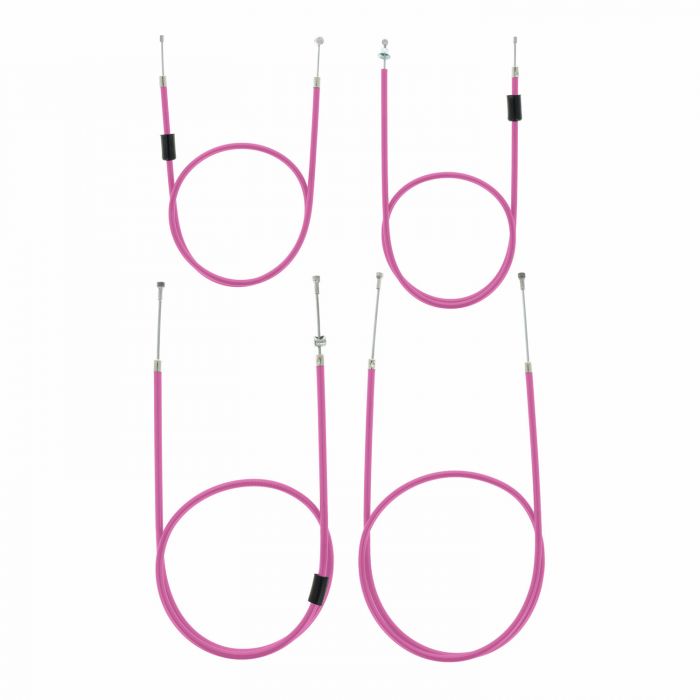 SET Bowdenzüge SIMSON S51 S70 BVF-​Vergaser - PINK