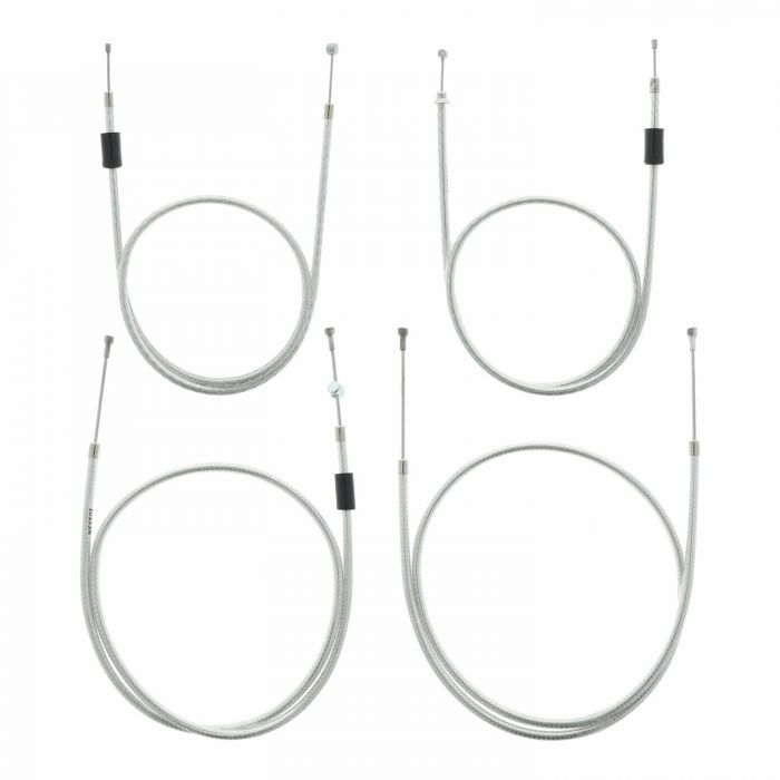 SET Bowdenzüge SIMSON S51 S70 BVF-​Vergaser - SILBER