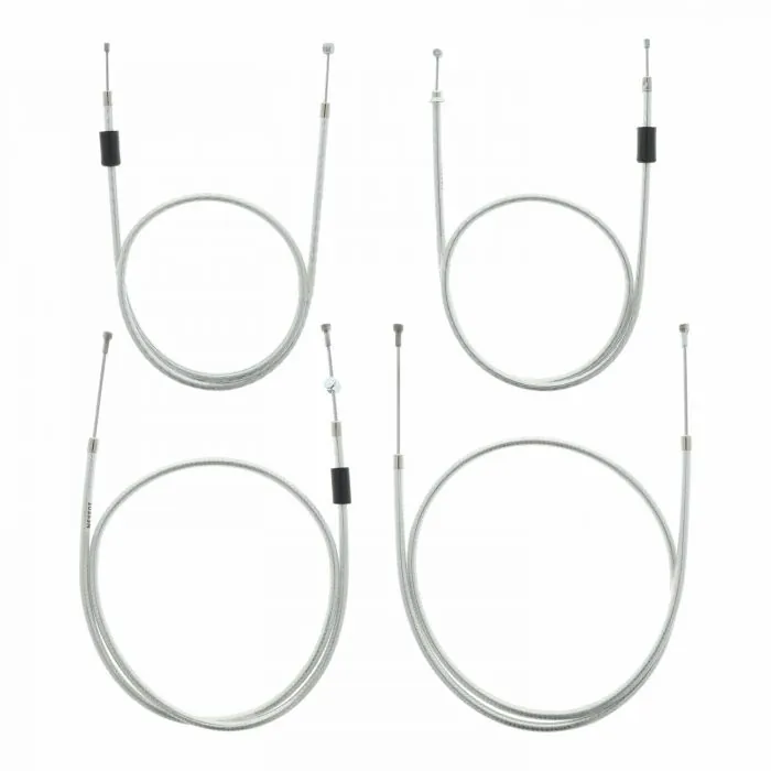 SET Bowdenzüge SIMSON S51 S70 BVF-​Vergaser - SILBER