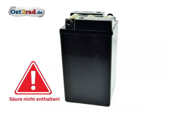 Batterie 6V 8A pour MZ, Simson, IWL Oldtimer, RT125 (+ consigne de batterie 7,50 €)