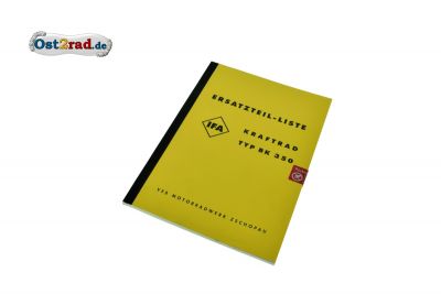 Ersatzteilkatalog passend für MZ BK 350