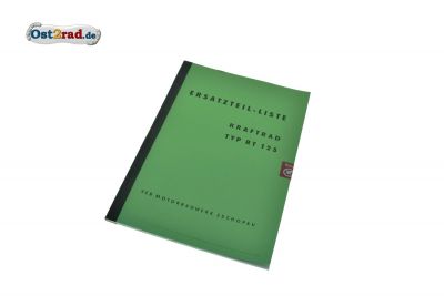 Ersatzteilliste passend für MZ RT 125/0