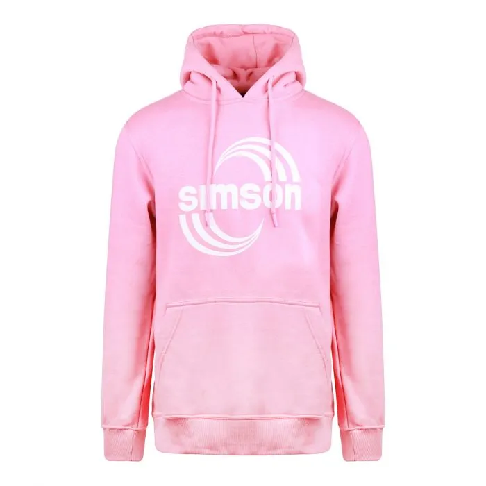 Hoodie Pullover ROSA Motiv: SIMSON Cross