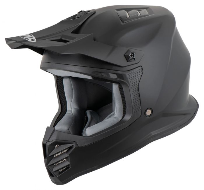 Kinderhelm Crosshelm MTR schwarz matt