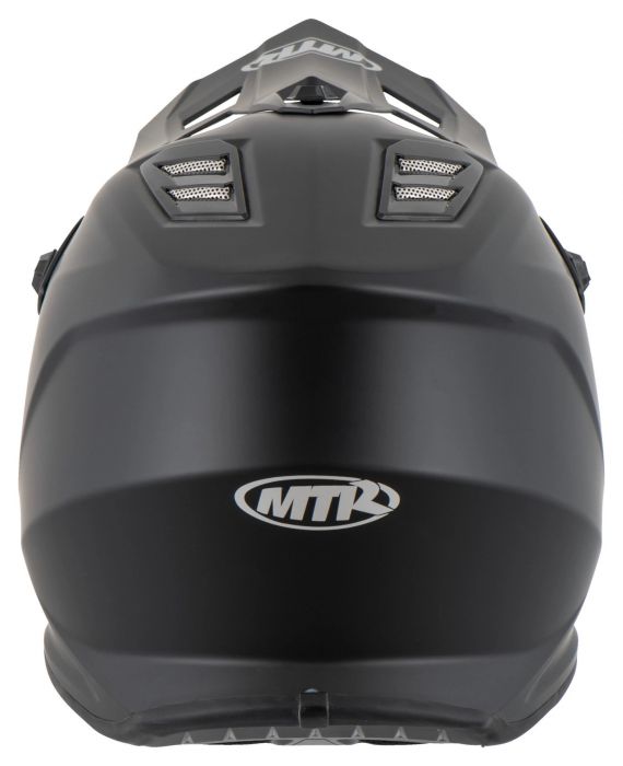 Kinderhelm Crosshelm MTR schwarz matt