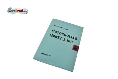 Montageanleitung Motorroller Manet S 100 deutsch